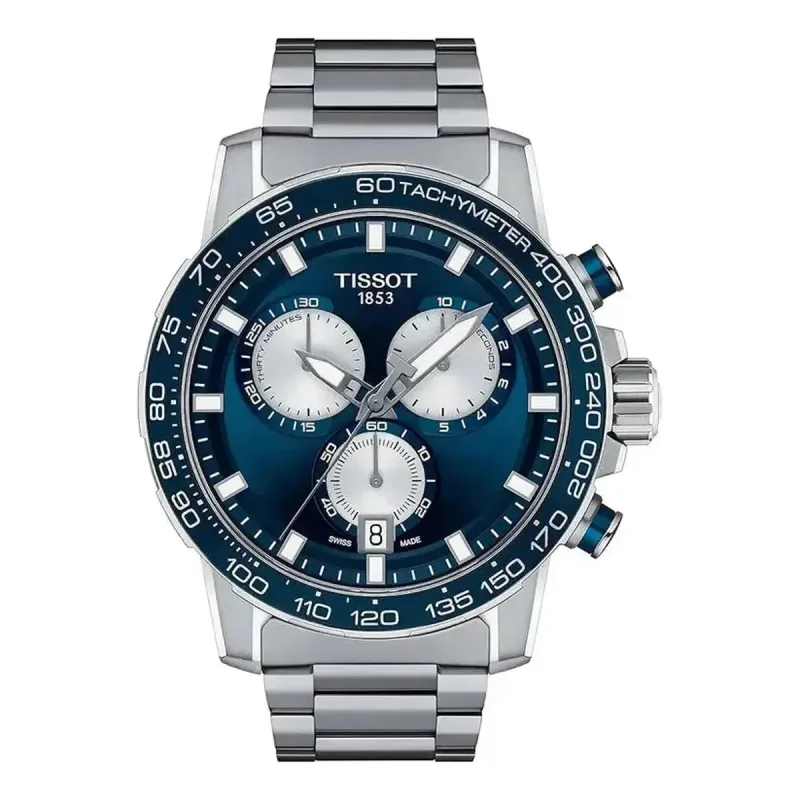Tissot Supersport Chrono Blue Dial Men's Watch T125.617.11.041.00