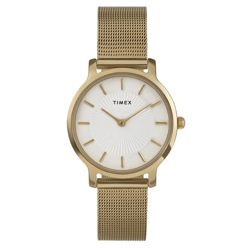 Transcend 34mm Ladies Watch White