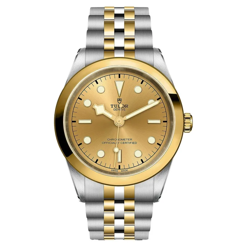 Tudor S&G 41 Stainless Steel and Yellow Gold Automatic Watch