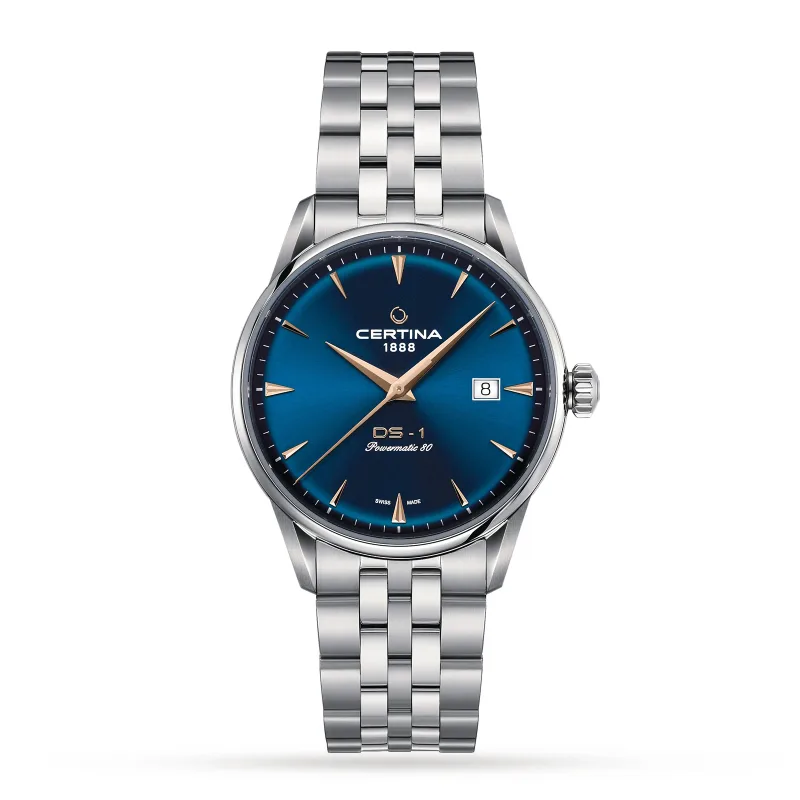 Urban Ds-1 Mens Blue Dial 40mm Watch