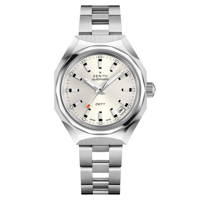 Zenith Defy Women's Silver Revival Automatic Watch, Size: 37mm
